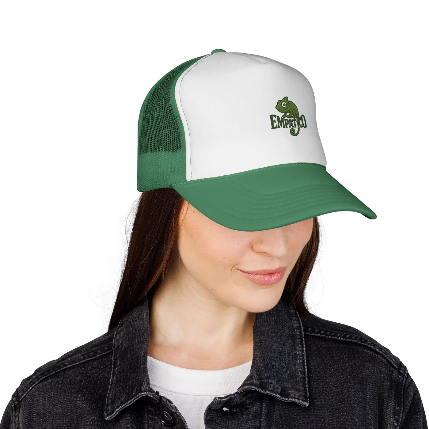 Empatico Trucker Caps - Italian Clothing Brand Symbol Camaleonte Chameleon Design - EMPATICO