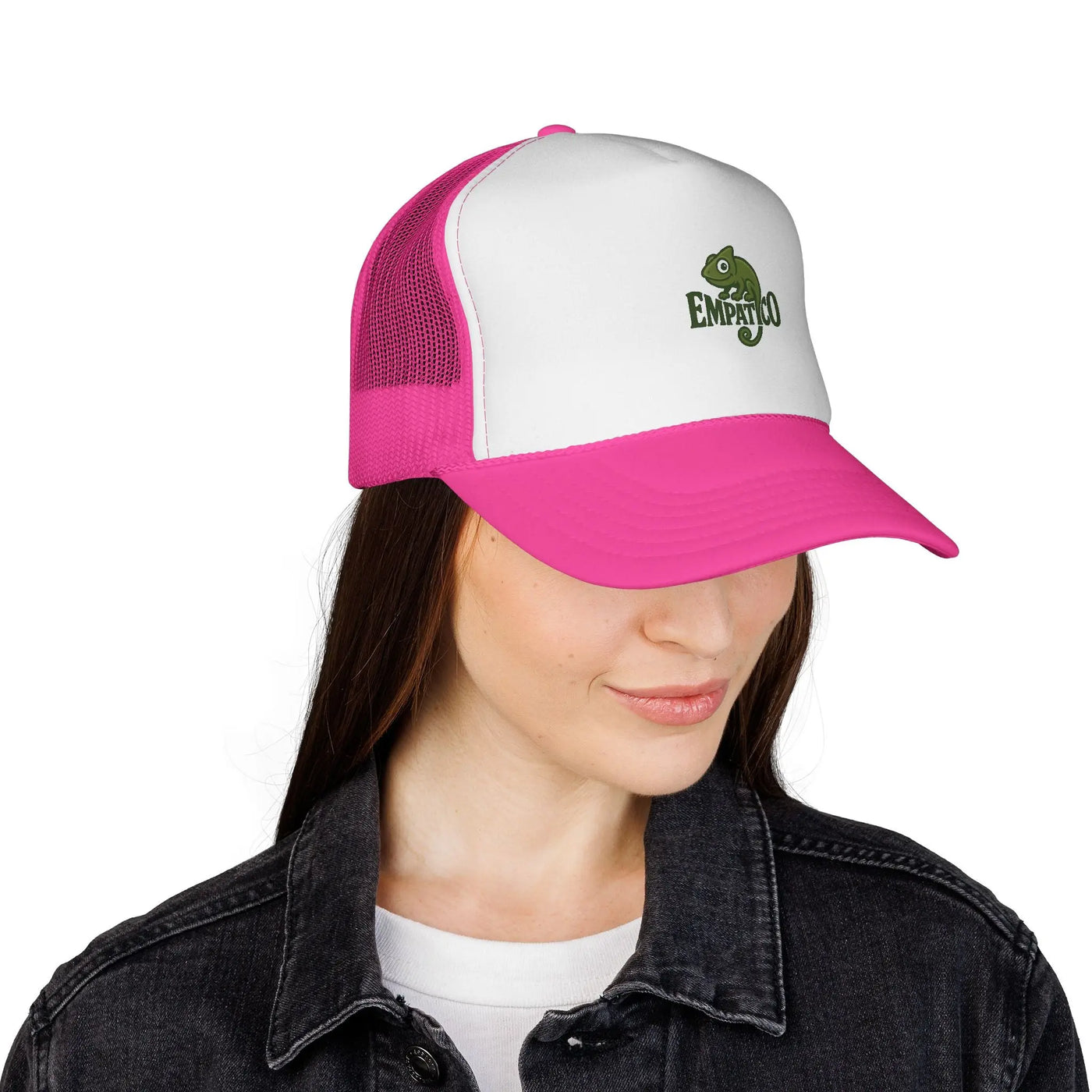 Empatico Trucker Caps - Italian Clothing Brand Symbol Camaleonte Chameleon Design - EMPATICO