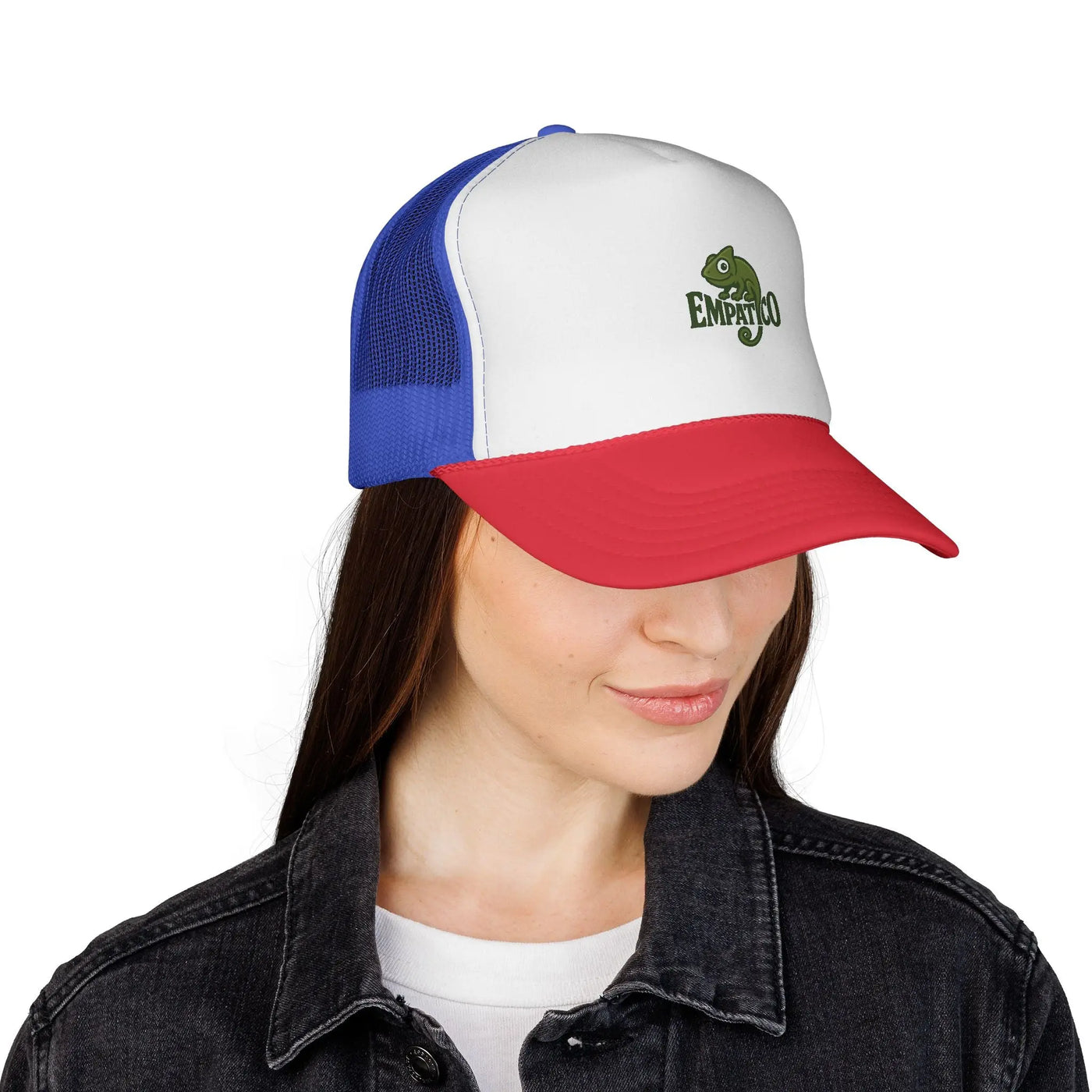 Empatico Trucker Caps - Italian Clothing Brand Symbol Camaleonte Chameleon Design - EMPATICO
