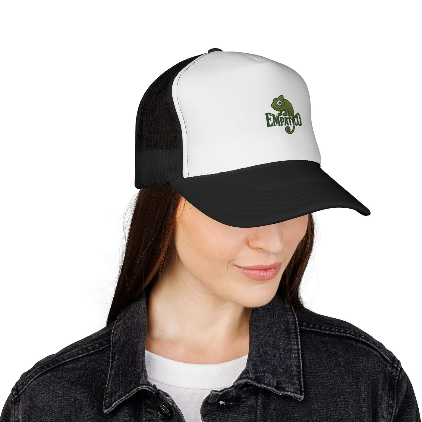 Empatico Trucker Caps - Italian Clothing Brand Symbol Camaleonte Chameleon Design - EMPATICO
