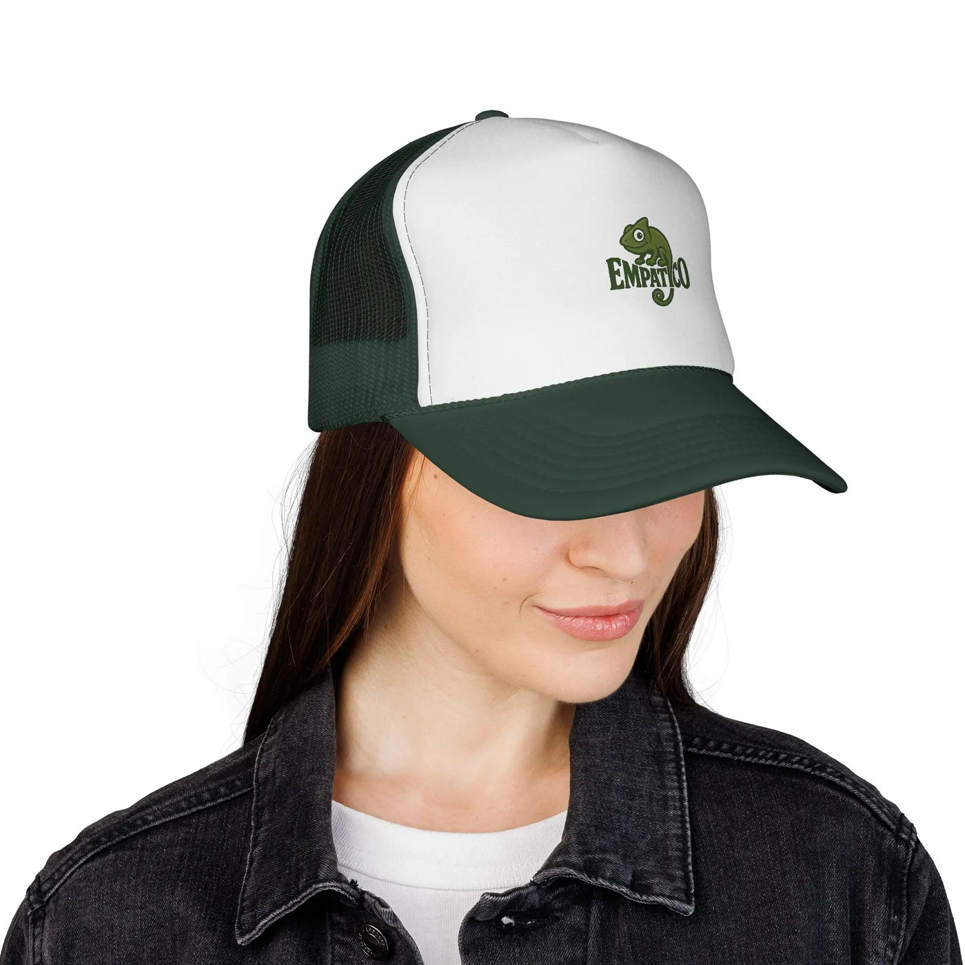 Empatico Trucker Caps - Italian Clothing Brand Symbol Camaleonte Chameleon Design - EMPATICO