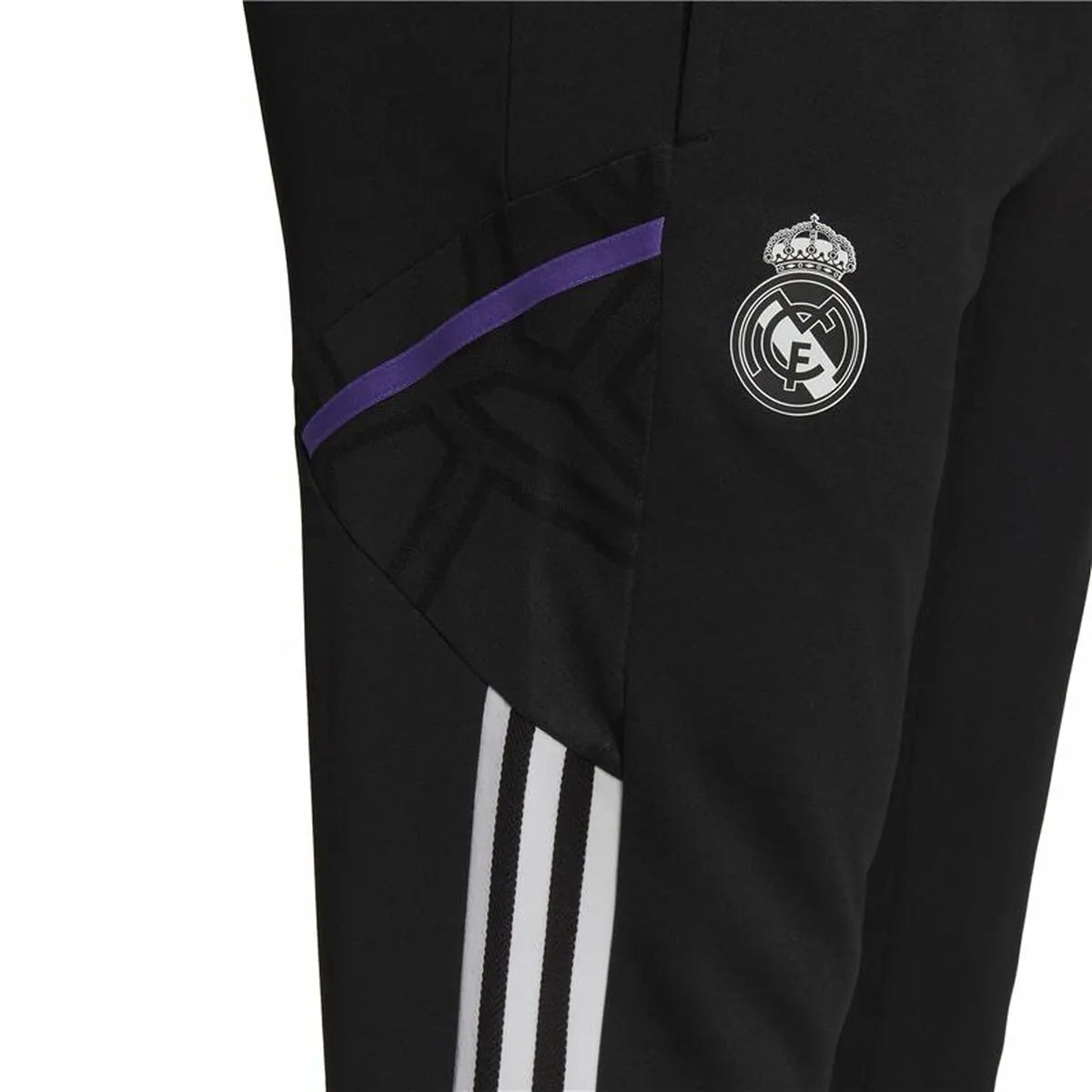 Football Training Trousers for Adults Real Madrid C.F. Condivo 22 Black Men-4