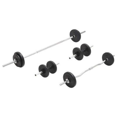 NNEVL Barbell and Dumbbell Set 30 kg-1
