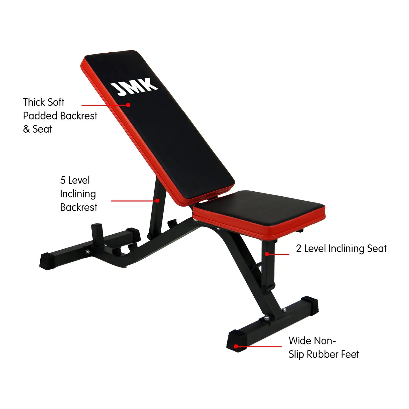 NNEDSZ Adjustable Incline Decline Home Gym Bench-1
