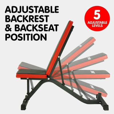 NNEDSZ Adjustable Incline Decline Home Gym Bench-4