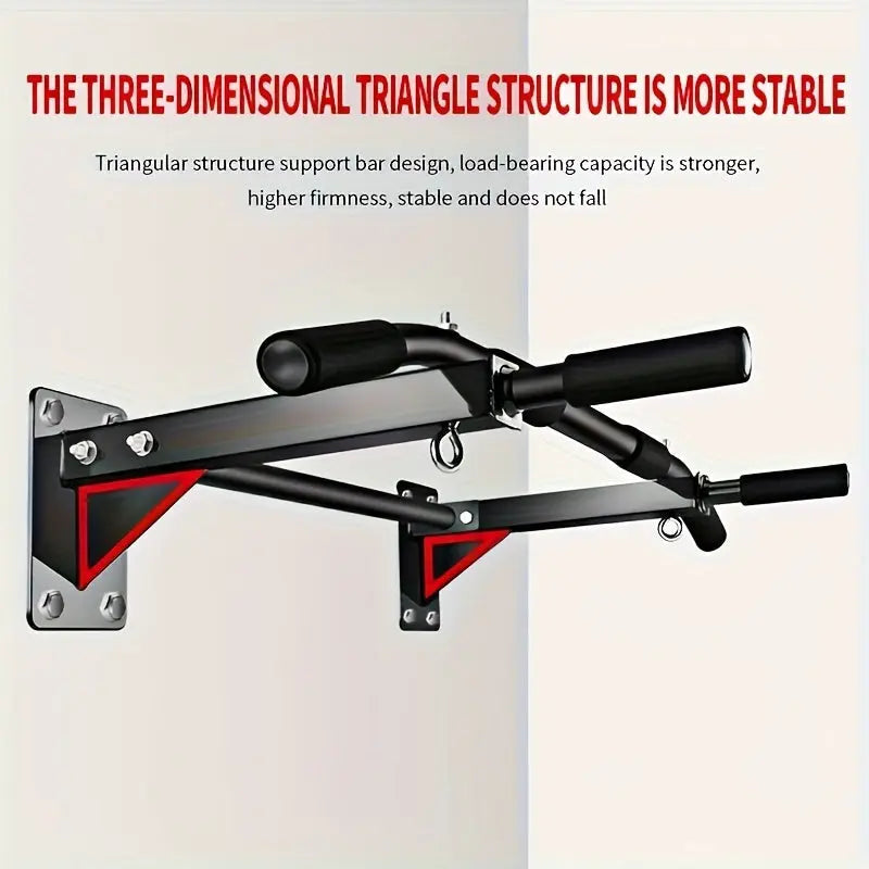 Wall Mounted Pull-Up Bar for Home Fitness-2