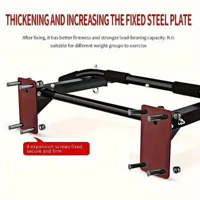 Wall Mounted Pull-Up Bar for Home Fitness-4